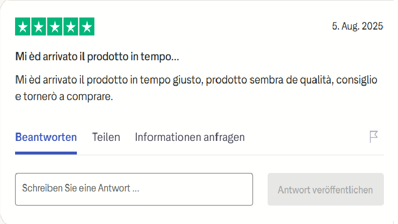 Pharmax customer review on Trustpilot